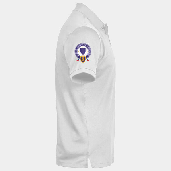 Logo - Solid Performance Jersey Polo  Thumbnail