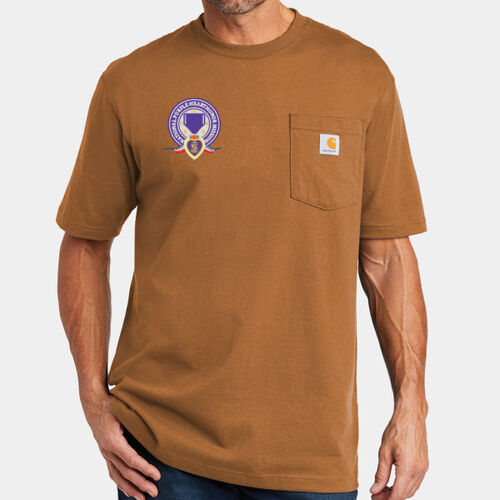 Embroidered Workwear Pocket Short Sleeve T Shirt Thumbnail